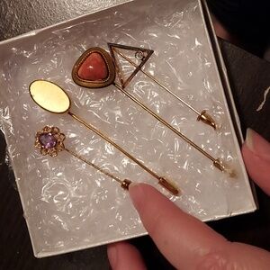 Vintage jacket pins